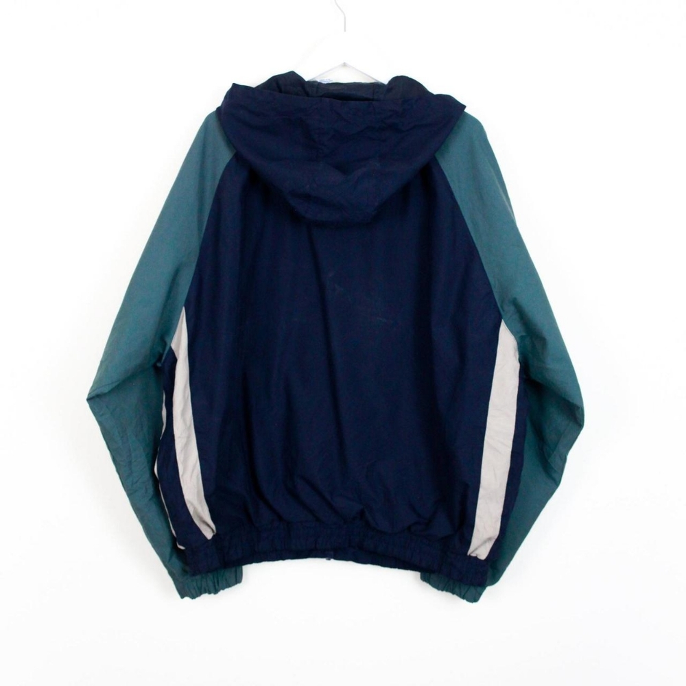 Vintage Champion Green and Navy Track Jacket (Large) - Picture 2 of 6